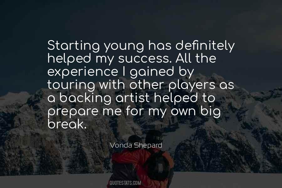 Starting Young Quotes #1557489