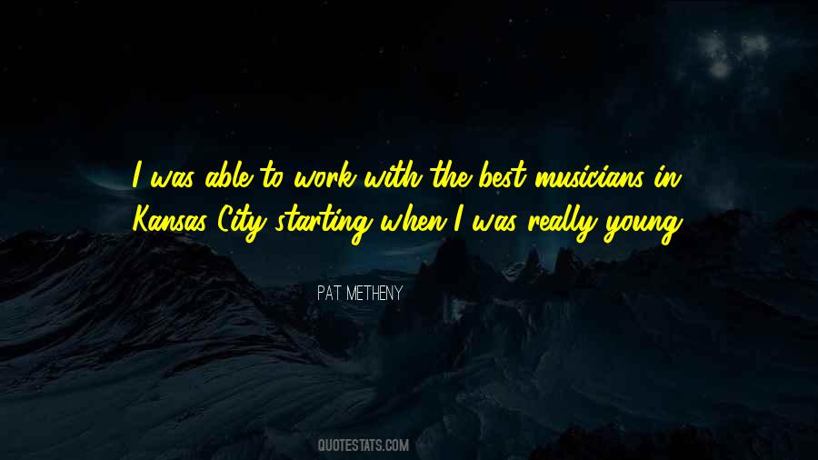 Starting Young Quotes #1803510