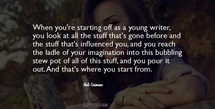 Starting Young Quotes #834337