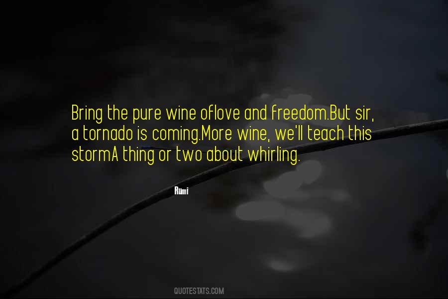 A Storm Is Coming Quotes #244189