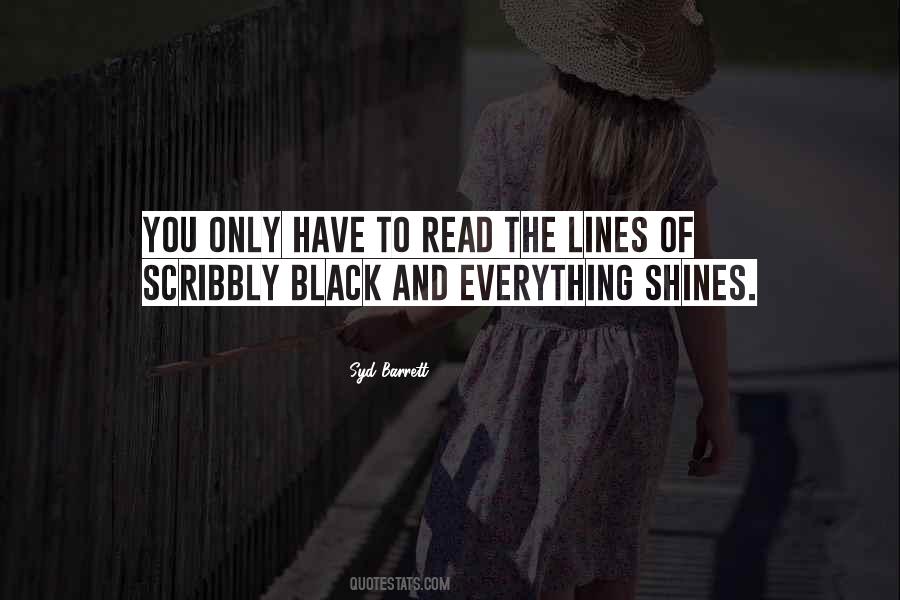Black Lines Quotes #1074529