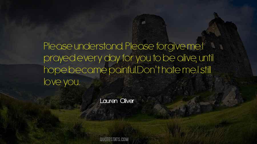 Please Forgive Quotes #267386