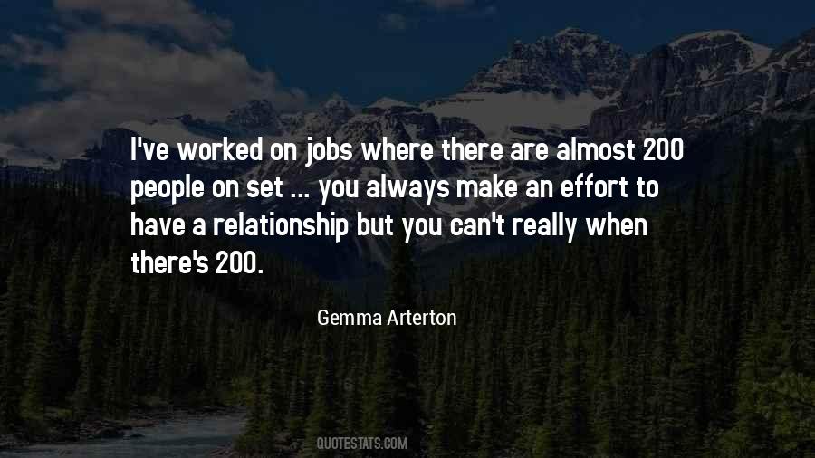 Effort In Relationship Quotes #1114257