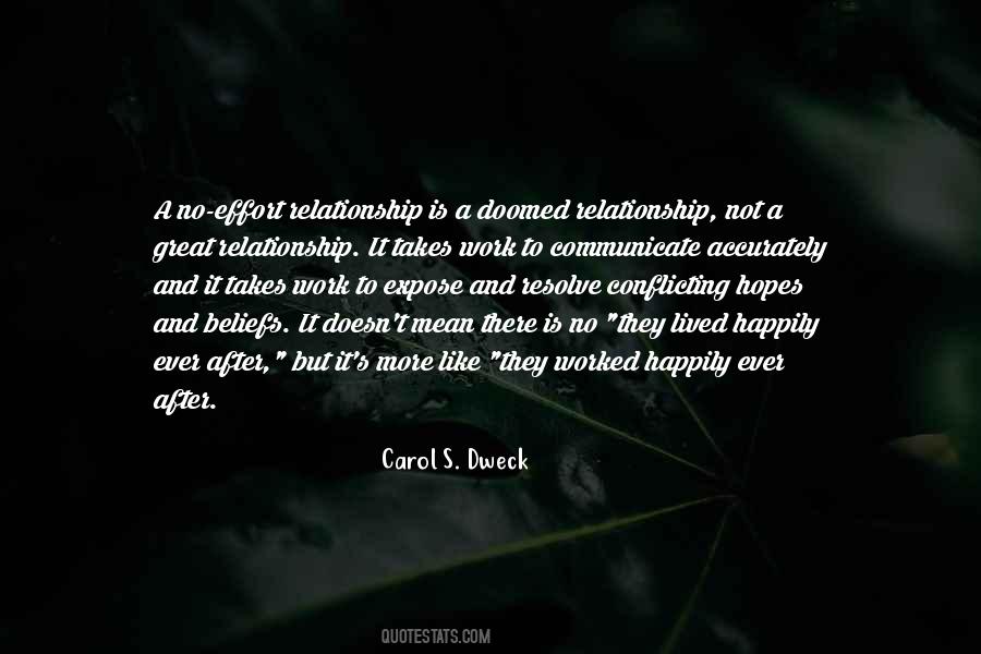 Effort In Relationship Quotes #277537
