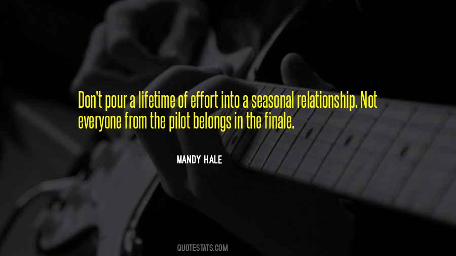 Effort In Relationship Quotes #622306