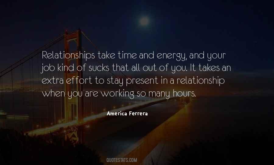Effort In Relationship Quotes #939263