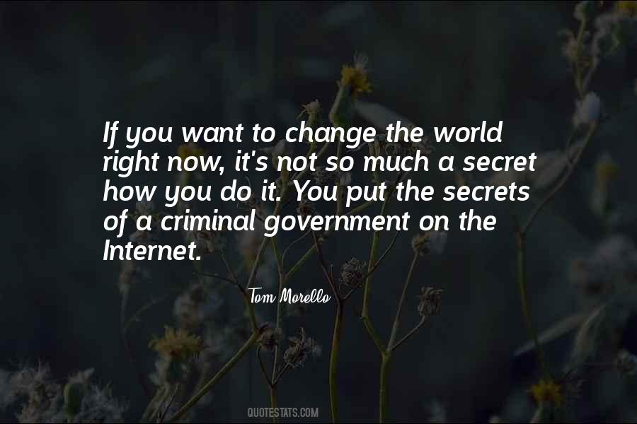 Secret Of Change Quotes #664593