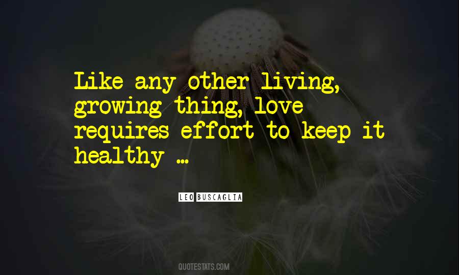 Effort Love Quotes #338721