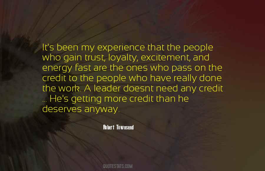 Trust Loyalty Quotes #618543