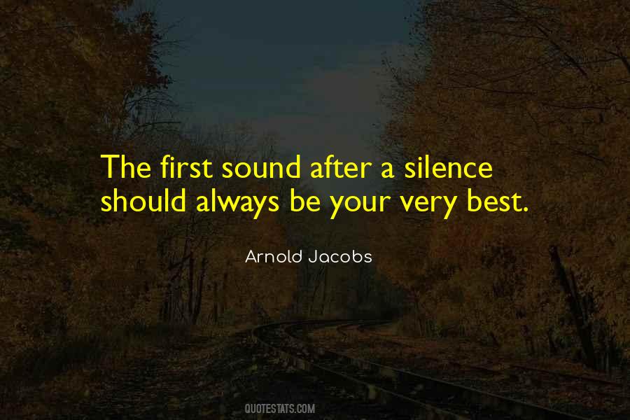 Silence Best Quotes #1033946