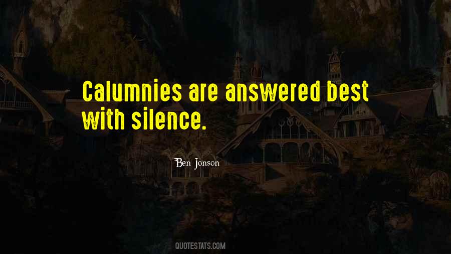 Silence Best Quotes #166746