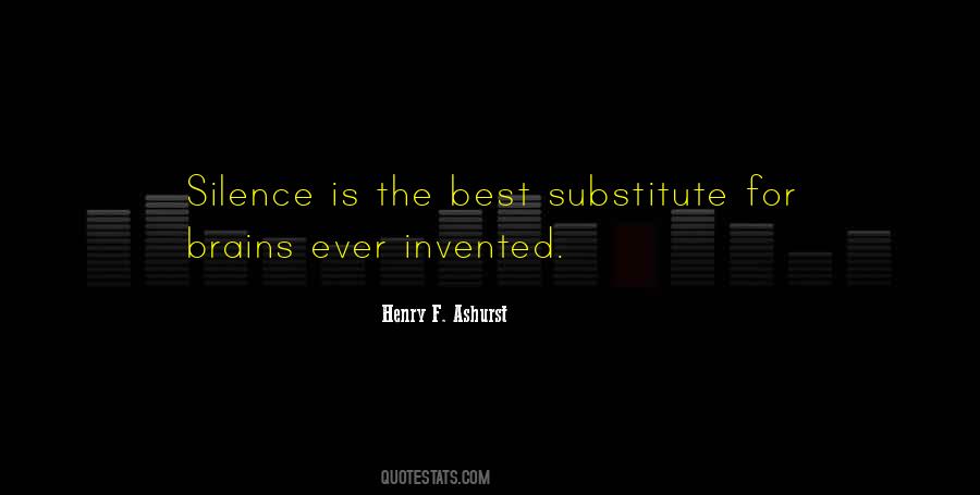Silence Best Quotes #32952