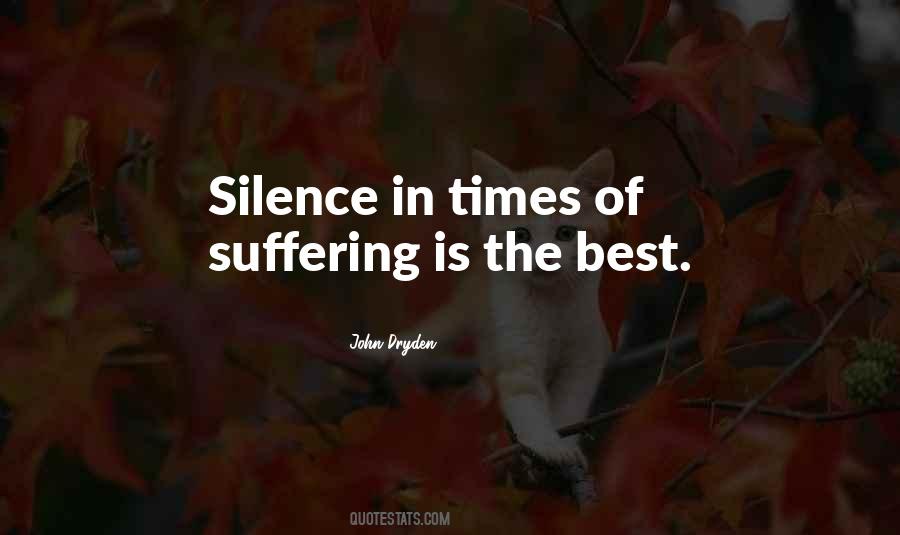 Silence Best Quotes #728875