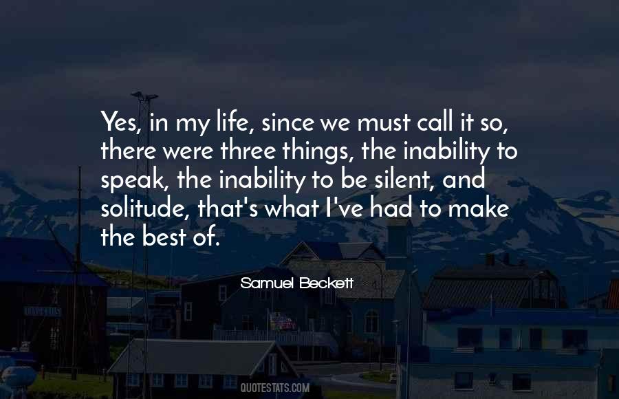 Silence Best Quotes #758941