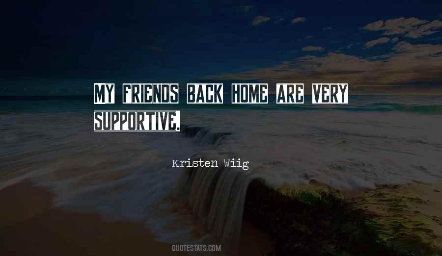 Friends Home Quotes #1650878