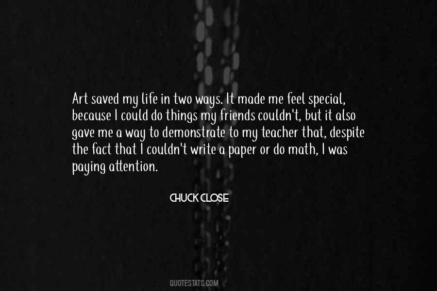 Gave Me Life Quotes #539207