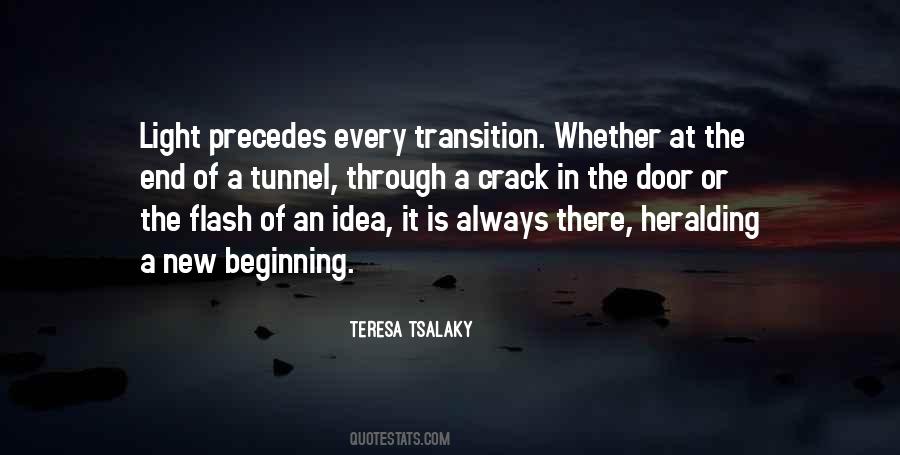 Light Tunnel Quotes #1002309
