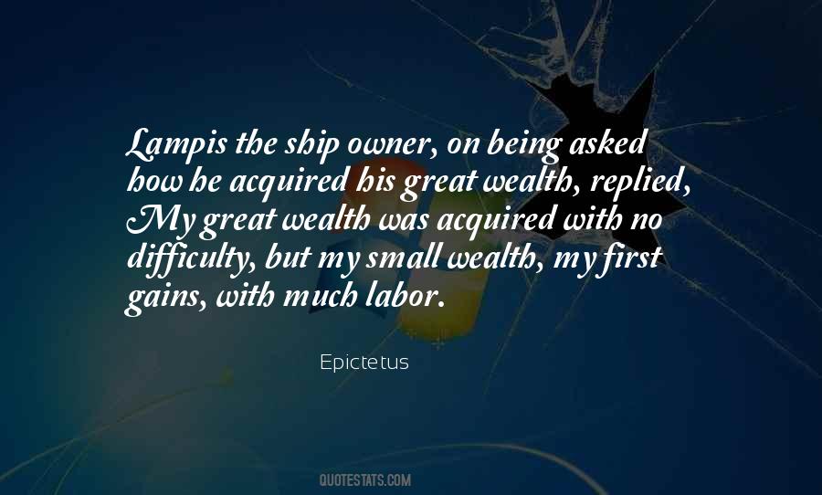 Great Wealth Quotes #470176