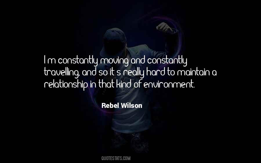 Quotes About A Hard Relationship #1012043