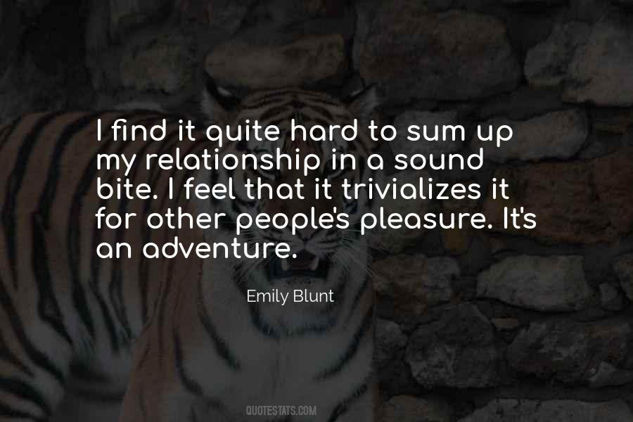 Quotes About A Hard Relationship #1142363