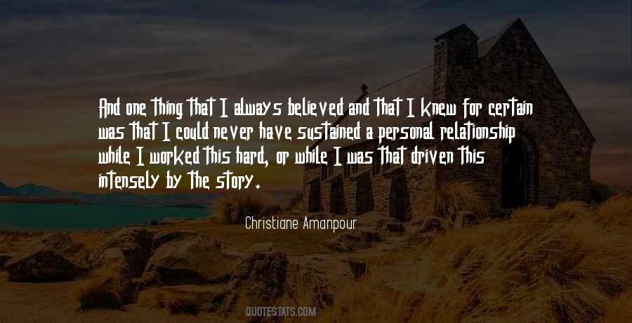 Quotes About A Hard Relationship #362497