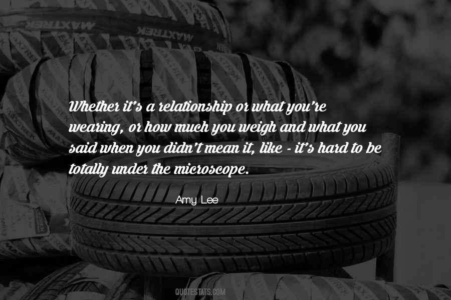 Quotes About A Hard Relationship #534427