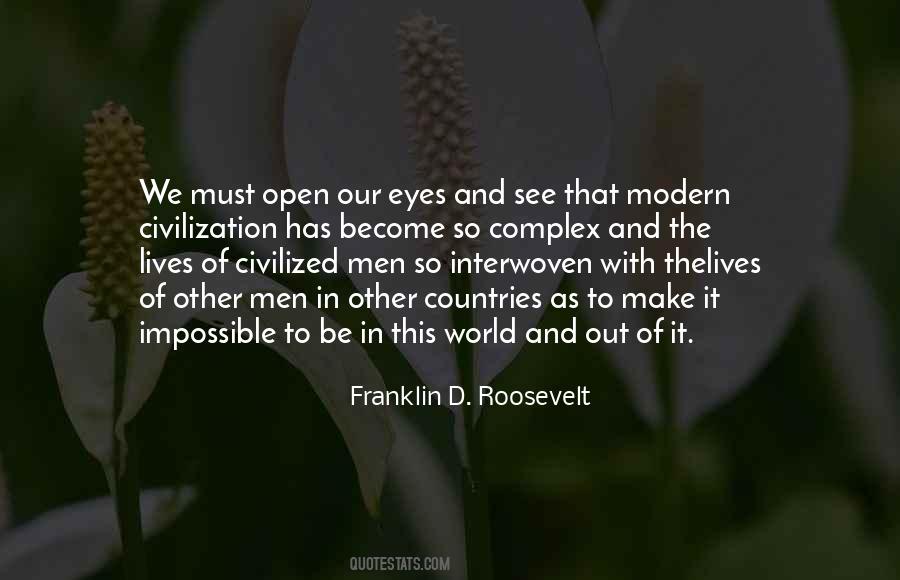 Open Our Eyes Quotes #1621117
