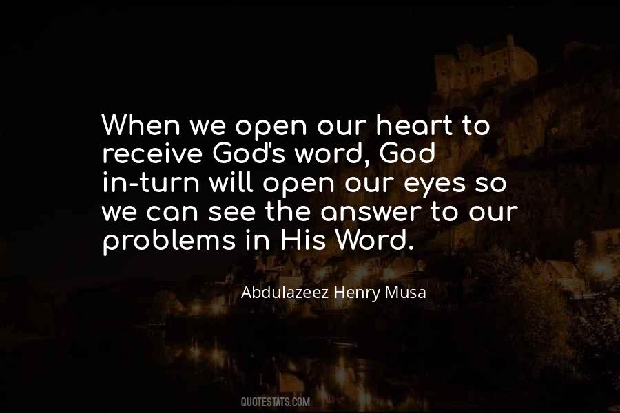 Open Our Eyes Quotes #264111