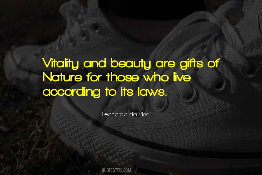 Gifts Of Nature Quotes #1201968