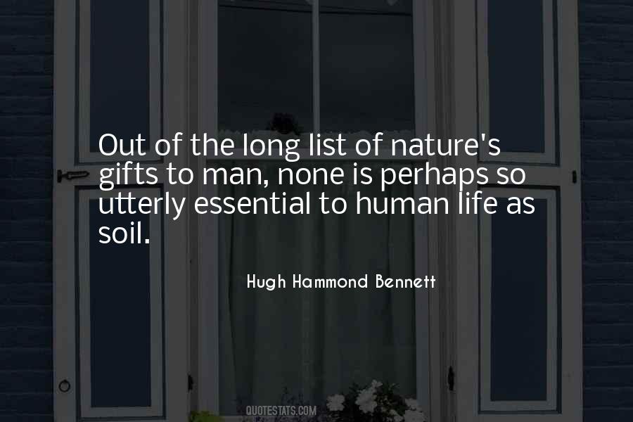 Gifts Of Nature Quotes #1301189