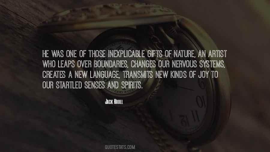 Gifts Of Nature Quotes #1310443