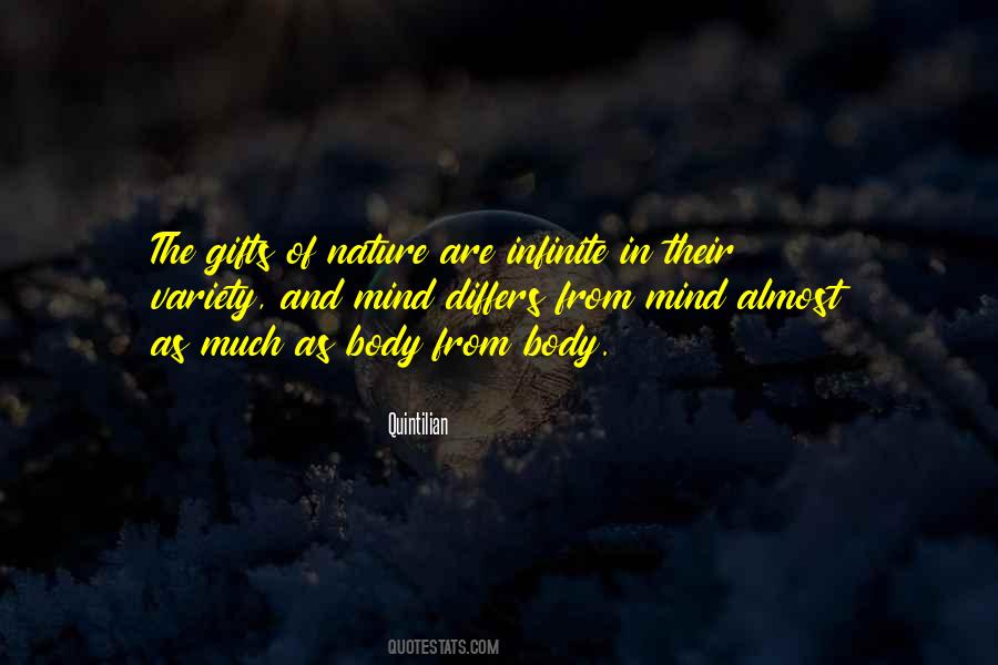 Gifts Of Nature Quotes #233398