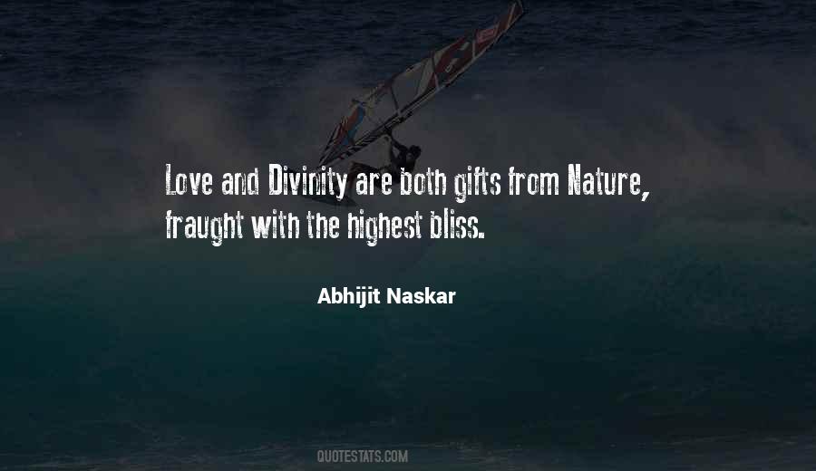 Gifts Of Nature Quotes #522919