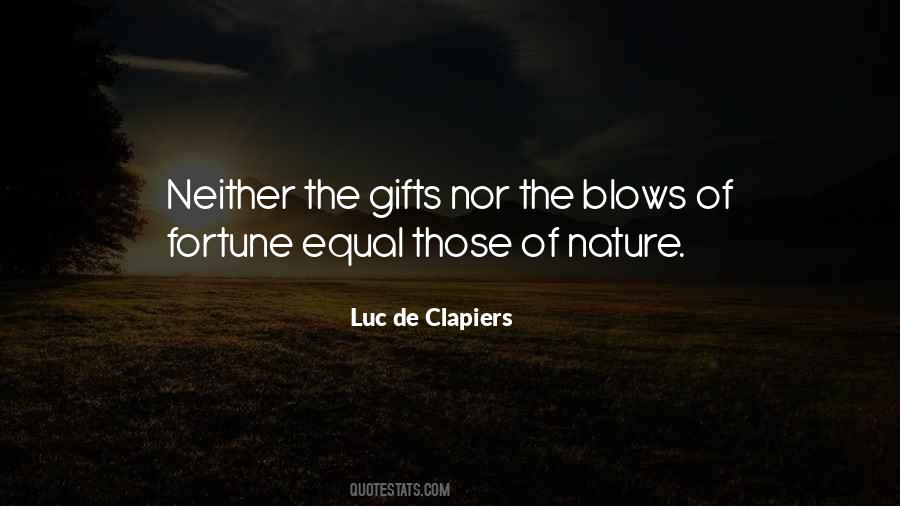 Gifts Of Nature Quotes #985201