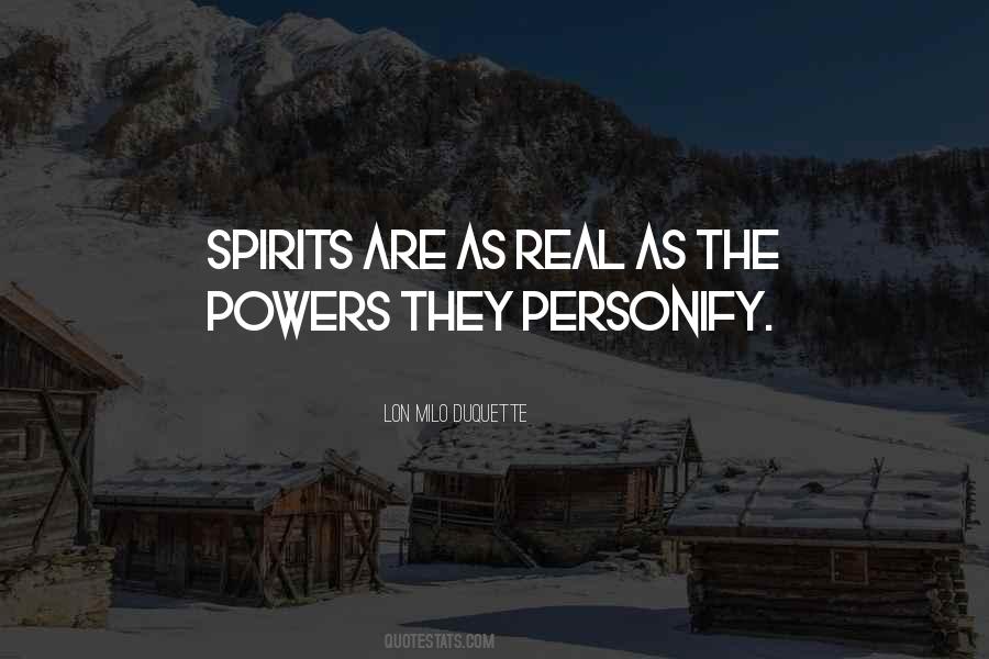 Real Spirit Quotes #1650531
