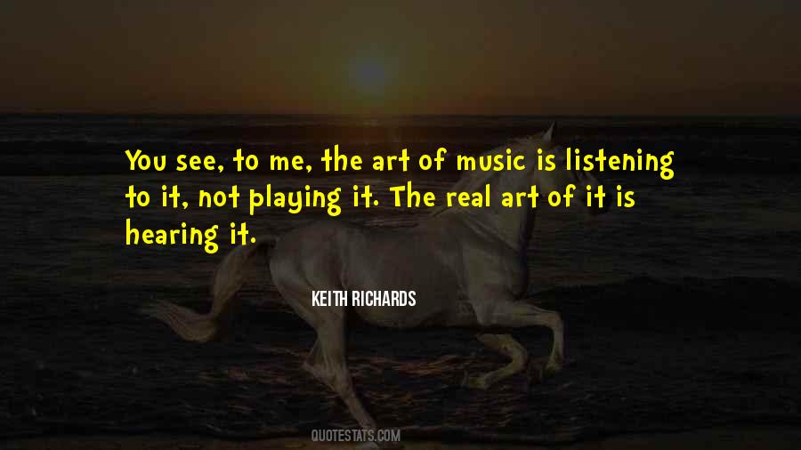 Music Hearing Quotes #107556