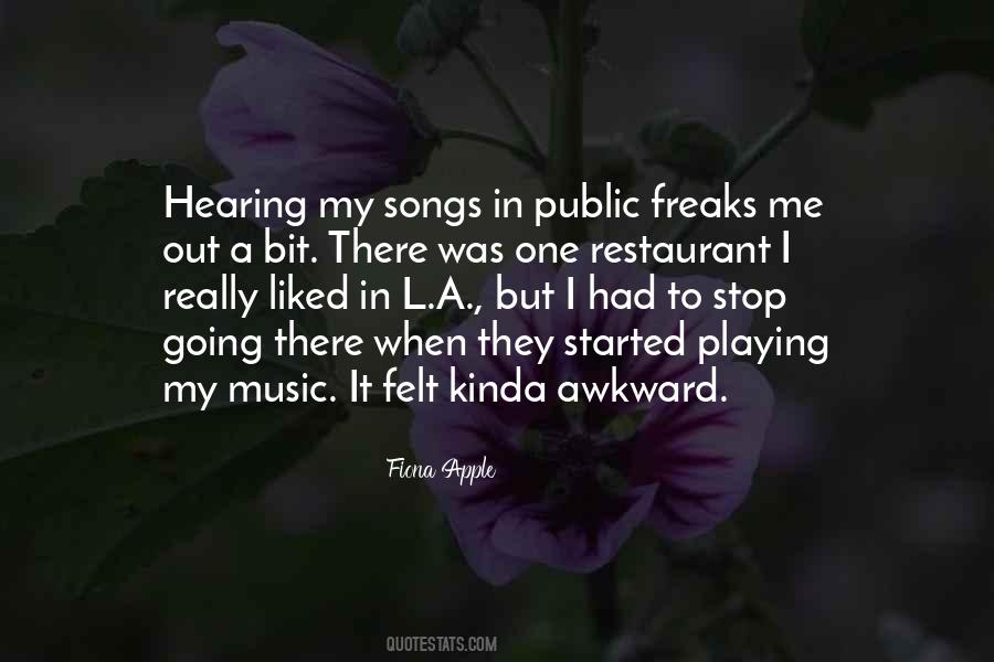 Music Hearing Quotes #1103701