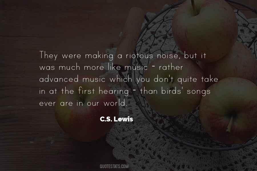 Music Hearing Quotes #1166891
