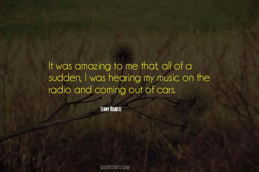 Music Hearing Quotes #1489898