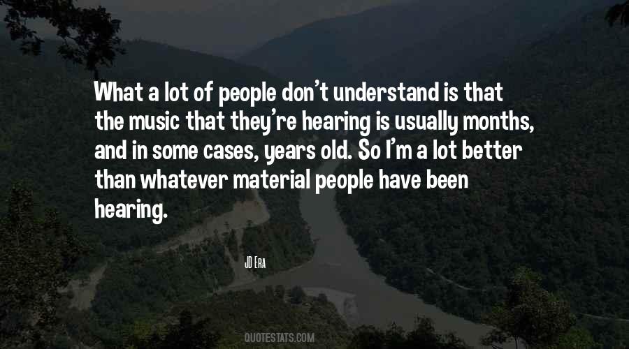 Music Hearing Quotes #8481