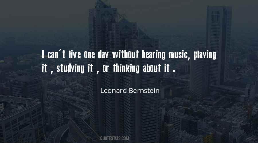 Music Hearing Quotes #950113