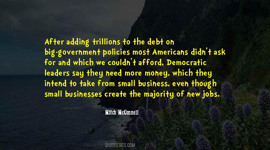 Quotes About Debt Money #1263701