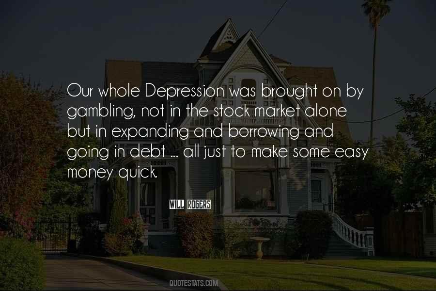Quotes About Debt Money #443002