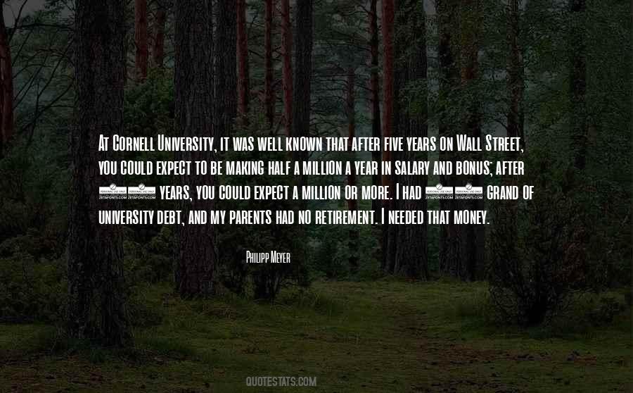 Quotes About Debt Money #44406