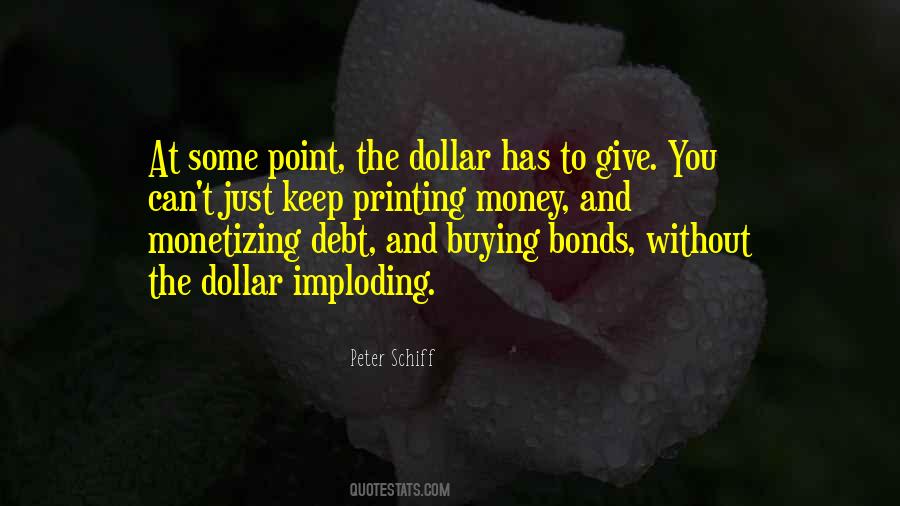 Quotes About Debt Money #833769