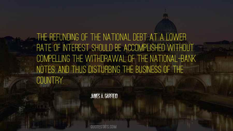Quotes About Debt Money #948417