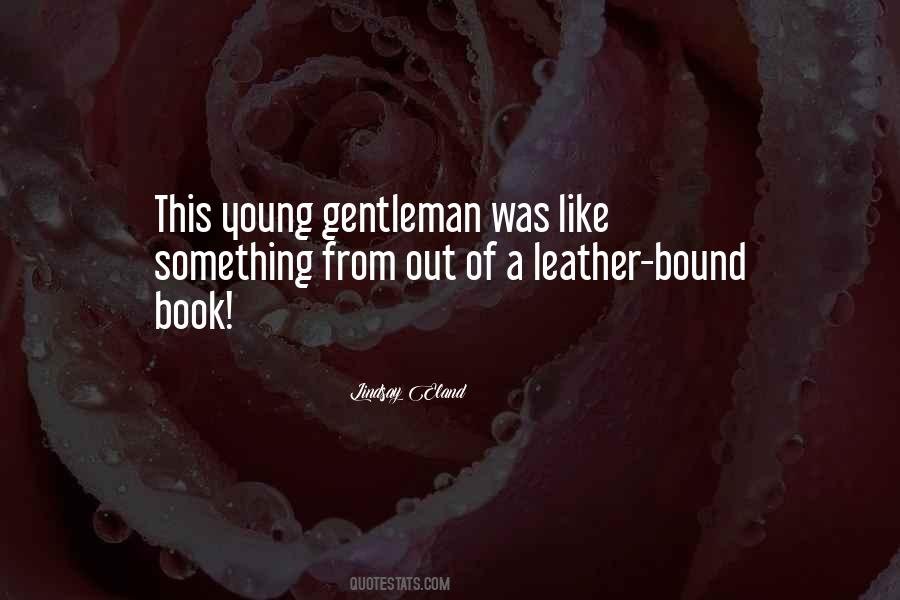 Young Gentleman Quotes #965705