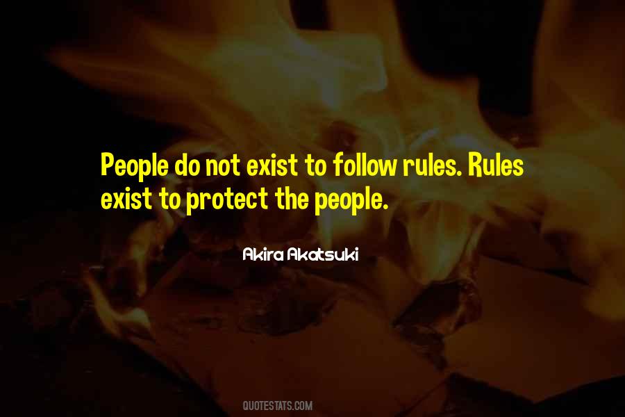 Follow Rules Quotes #1501273