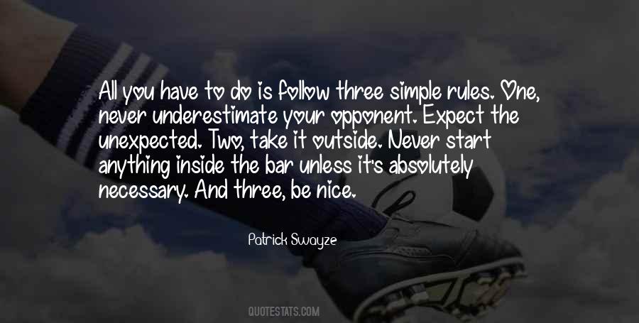Follow Rules Quotes #451834