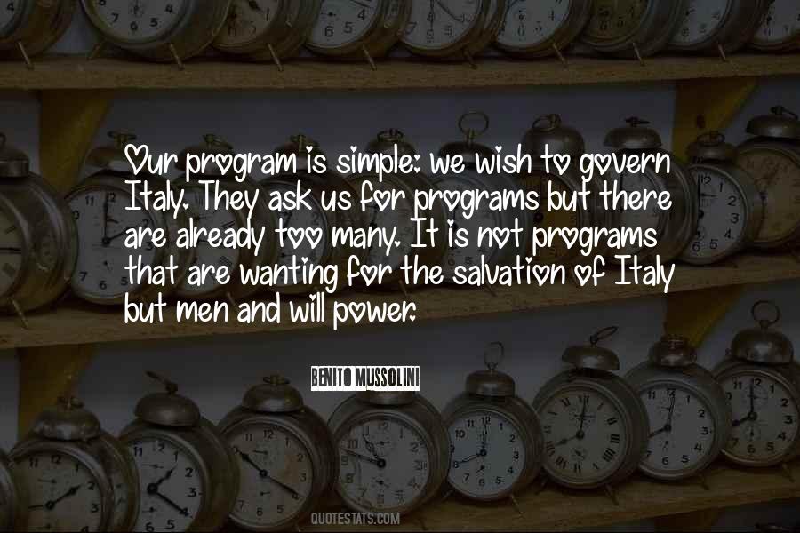 Simple Program Quotes #723187